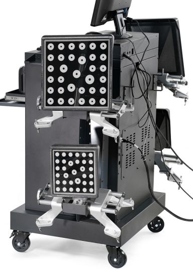 Стенд сход-развал 3D для легковых автомобилей мобильный KraftWell KRW3DWA-II