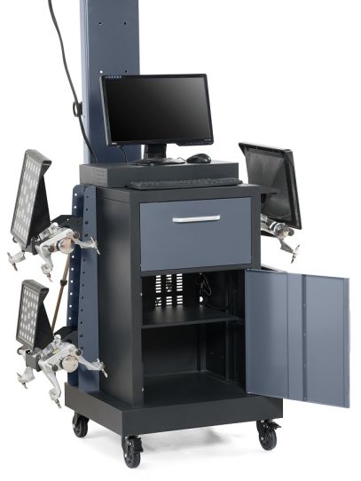 Стенд сход-развал 3D для легковых автомобилей мобильный KraftWell KRW3DWA-II