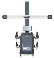 KraftWell KRW3DWA-II Стенд сход-развал 3D с кабинетом и стальной стойкой, ПК в комплекте