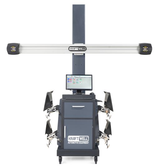 Стенд сход-развал 3D для легковых автомобилей мобильный KraftWell KRW3DWA-II
