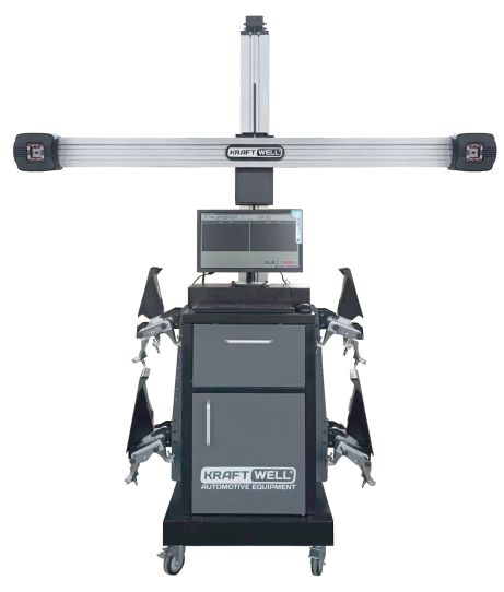 Стенд сход-развал 3D KraftWell KRW3DWA-III для легковых и легких коммерческих авто напольный