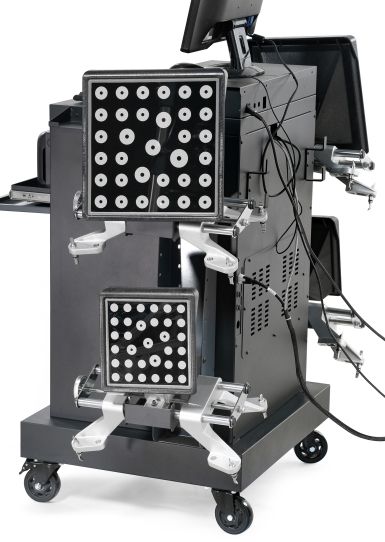 Стенд сход-развал 3D KraftWell KRW3DWA-III для легковых и легких коммерческих авто напольный