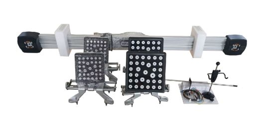 Стенд 3D сход-развал настенный для легковых автомобилей KraftWell KRW3DWA-I