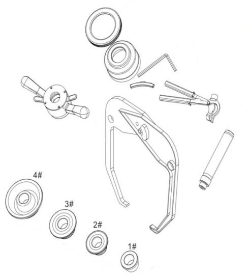 Балансировочный станок с ручным приводом 10-24" KraftWell SW3MPRO 220В