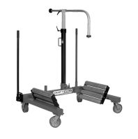 Тележка гидравлическая для транспортировки колес 1500 кг, KraftWell KRW-WD15L