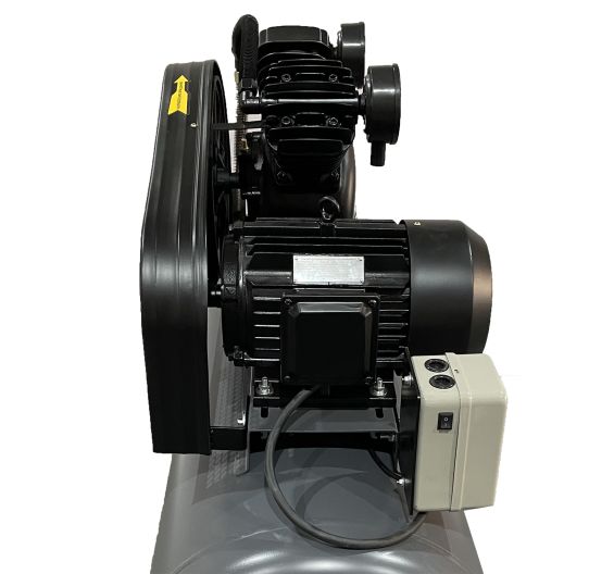 Поршневой компрессор 200 л, 580 л/м, 380В, 3 кВт, ременной, масляный KraftWell KRW-AC580-200L