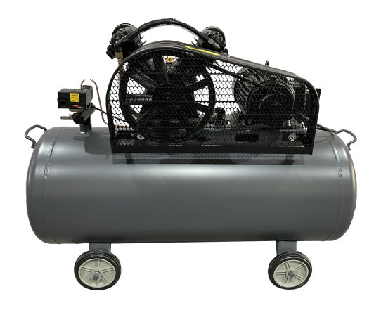 Поршневой компрессор 200 л, 580 л/м, 380В, 3 кВт, ременной, масляный KraftWell KRW-AC580-200L