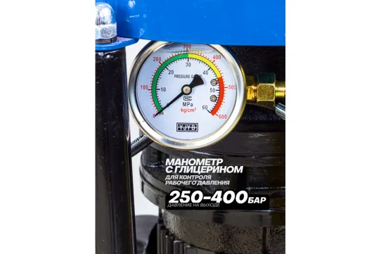 Нагнетатель смазки электрический от сети 220В с емкостью 20 л, производительность 0.35 л/мин, мощность 1.1 кВт Forsage F-HG-69230 (F-1013)