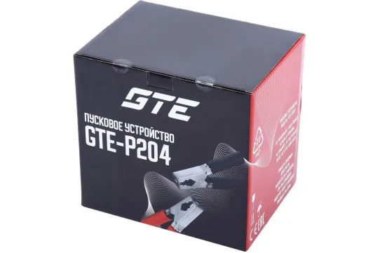 Устройство пусковое 12В 1250А с компрессором 10бар и инвертором 400Вт, Power Bank 18000мАч GTE-P204