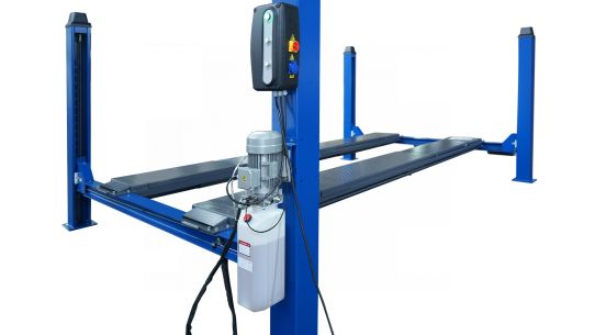 Четырехстоечный подъемник электрогидравлический 5т от сети 380В Nordberg 4450_MB синий