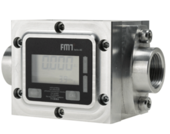 Счетчик топлива электронный 5-60 л.м. 70 атм. Pressol FM1 19 692