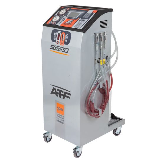 Установка для замены и промывки жидкости АКПП с электроприводом 220В, насосом 8 л/мин, дисплеем ATF S-DRIVE 5000+ Spin 02.023.50S