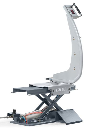 Пневматический лифт для подъёма легковых и грузовых колёс, 100 кг KraftWell KRW-TLT