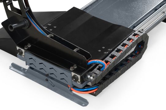 Пневматический лифт для подъёма легковых и грузовых колес, 120 кг KraftWell KRW-TLH