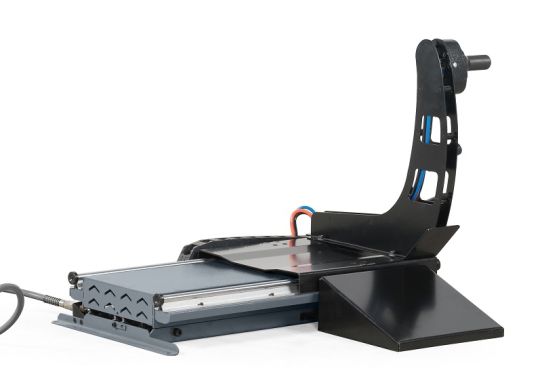 Пневматический лифт для подъёма легковых и грузовых колес, 120 кг KraftWell KRW-TLH