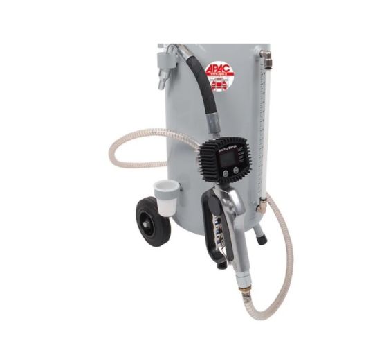 Нагнетатель масла пневматический 50 л, APAC 1915 с цифровым счетчиком
