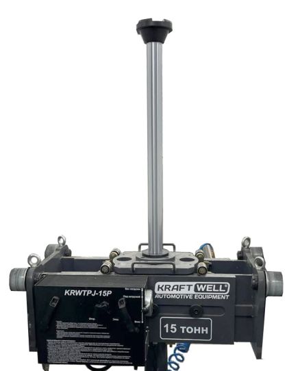 Канавный пневмогидравлический навесной одноштоковый 15-тонный подъемник KRWTPJ-15P KraftWell