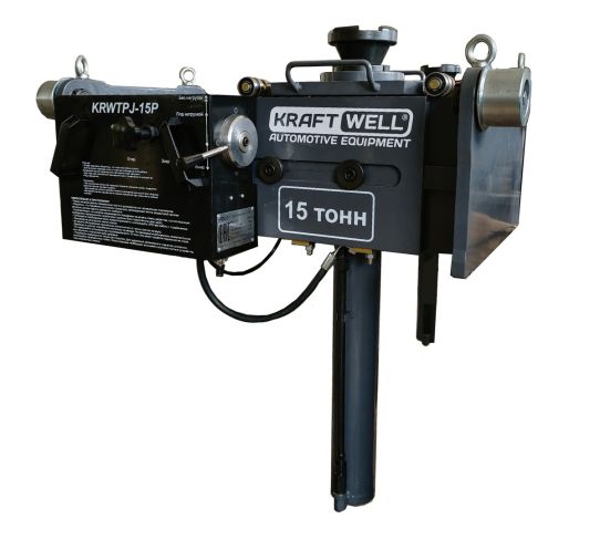 Канавный пневмогидравлический навесной одноштоковый 15-тонный подъемник KRWTPJ-15P KraftWell