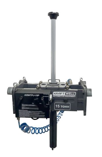 Канавный пневмогидравлический навесной одноштоковый 15-тонный подъемник KRWTPJ-15P KraftWell