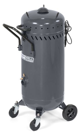 Пескоструйный аппарат напорный KraftWell KRW-SB100H 104 л мобильный для автосервиса