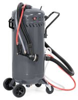 Пескоструйный аппарат напорный KraftWell KRW-SB100H 104 л мобильный для автосервиса