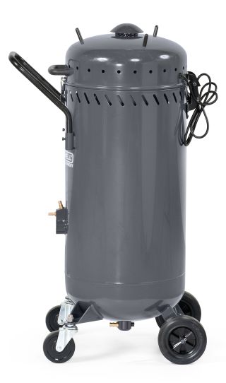 Пескоструйный аппарат напорный KraftWell KRW-SB100H 104 л мобильный для автосервиса