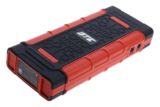 Пусковое устройство бустер 12В максимальный пусковой ток 400А с функцией Power Bank 10000мАч и фонариком, для легковых и мотоциклов GTE-P133