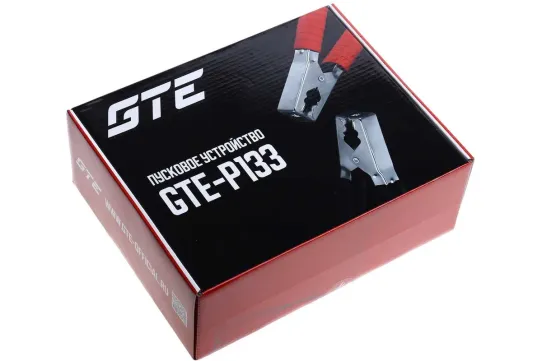 Пусковое устройство бустер 12В максимальный пусковой ток 400А с функцией Power Bank 10000мАч и фонариком, для легковых и мотоциклов GTE-P133