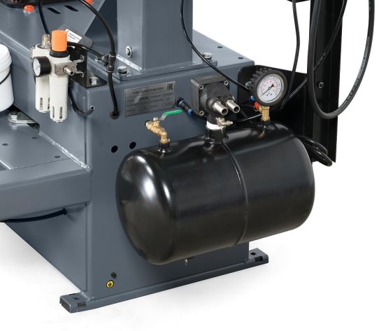 Станок шиномонтажный автоматический 380В двухскоростной KraftWell KRW28M серый