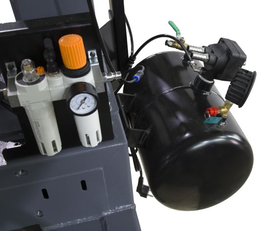 Станок шиномонтажный автоматический 380В двухскоростной KraftWell KRW28M серый