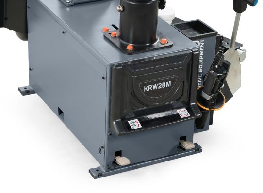 Станок шиномонтажный автоматический 380В двухскоростной KraftWell KRW28M серый