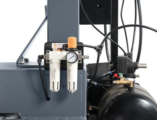 Станок шиномонтажный автоматический 380В двухскоростной KraftWell KRW28M серый