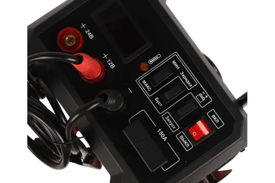 Пуско-зарядное устройство для аккумуляторов 12В, 24В и 12/24В с пусковым током 300A GTE-PC160