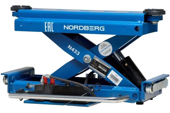 Траверса гидравлическая для ямы, ножничных и четырехстоечных подъемников, 3 т, Nordberg N433_B