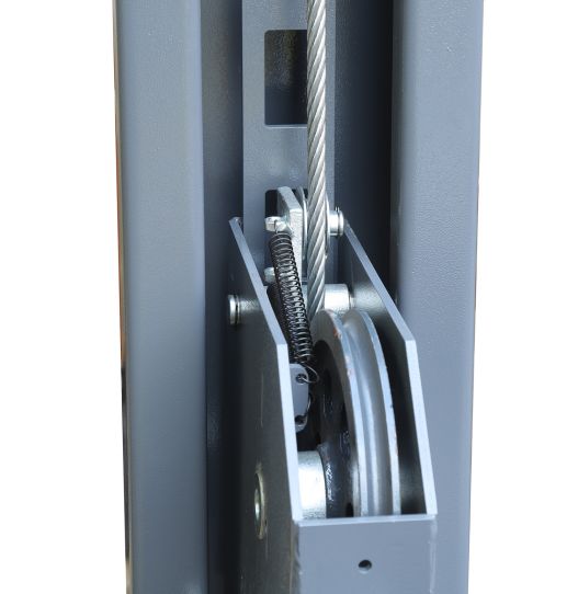 Четырехстоечный подъемник электрогидравлический 4т 380В KraftWell QUATTRO 4W4.3 с траверсой