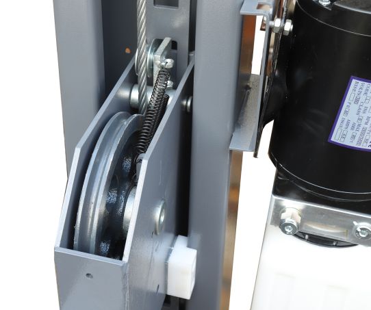 Четырехстоечный подъемник электрогидравлический 4т 380В KraftWell QUATTRO 4W4.3 с траверсой