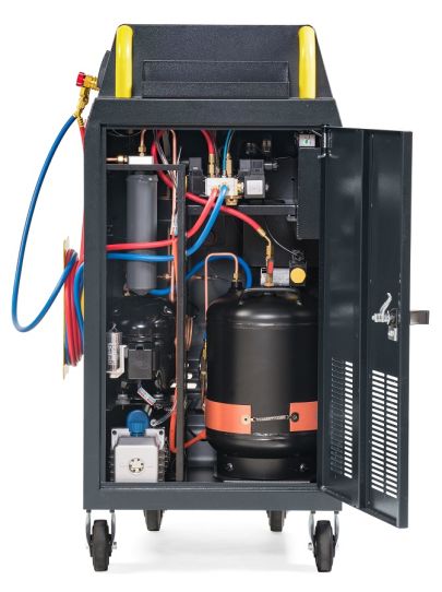 Установка автомат для заправки автомобильных кондиционеров профессиональная KraftWell SERENA 