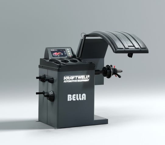 Балансировочный станок автоматический для грузовых авто 10-30" KraftWell KRW245E BELLA, 220В