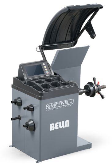 Балансировочный станок автоматический для грузовых авто 10-30" KraftWell KRW245E BELLA, 220В