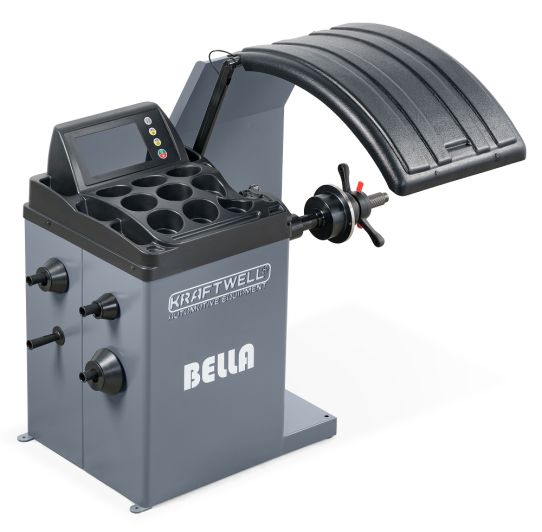 Балансировочный станок автоматический для грузовых авто 10-30" KraftWell KRW245E BELLA, 220В