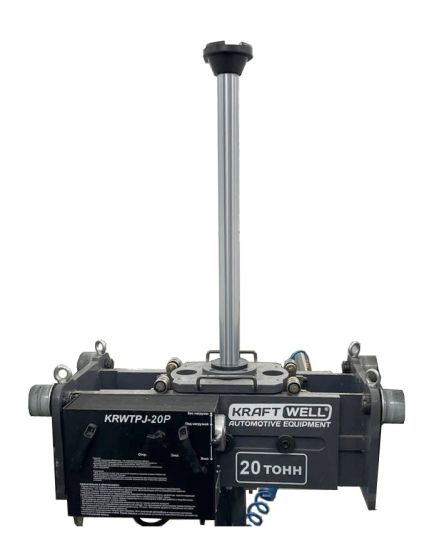 Канавный пневмогидравлический навесной одноштоковый подъемник на 20 т KRWTPJ-20P KraftWell