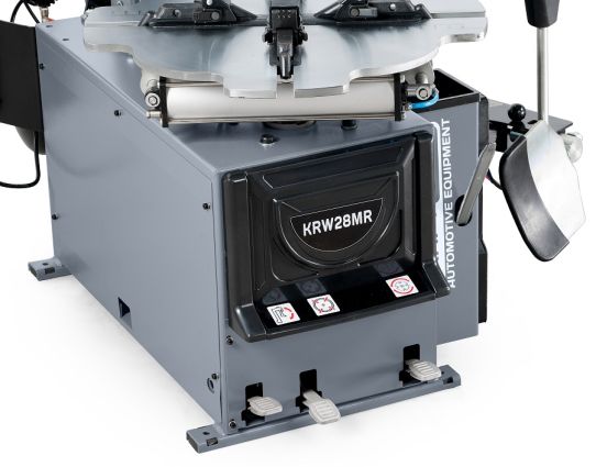 Станок шиномонтажный автоматический 220В двухскоростной KraftWell KRW28MR/220 серый