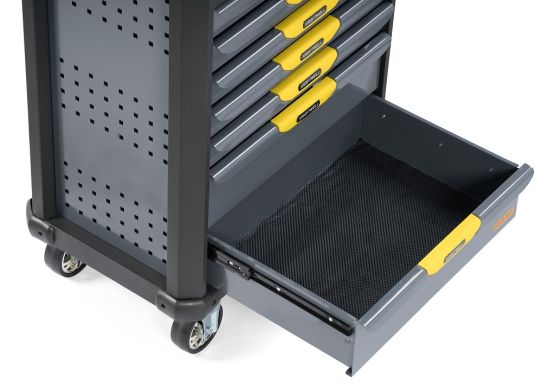  Тележка инструментальная KraftWell KRW-T7D, 7 ящиков, без инструментов