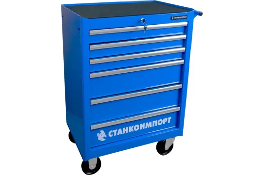 Тележка инструментальная Cтанкоимпорт BTD-270061CS, 6 ящиков, без инструментов
