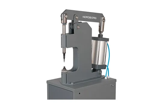 Клепальный станок для тормозных колодок Nordberg NR8T пневматический 6т диаметр заклепок 3-10мм