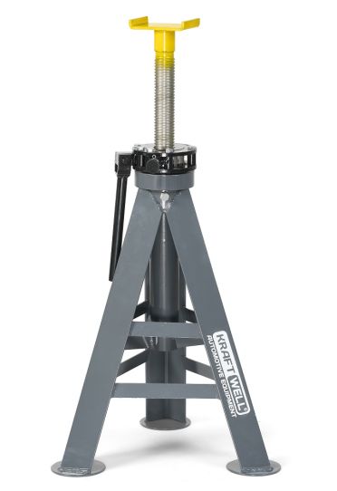 Подставки страховочные винтовые для грузовых авто 30 тонн KraftWell STATTO 30, 695-900 мм, пара 2 шт
