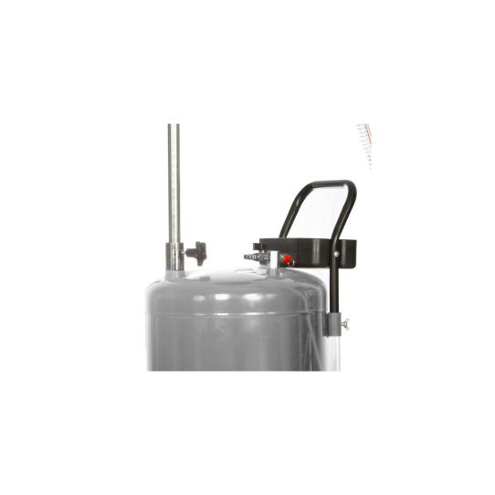 Пневматическая установка для откачки масла и антифриза через щуп на 30 литров KraftWell KRW1836