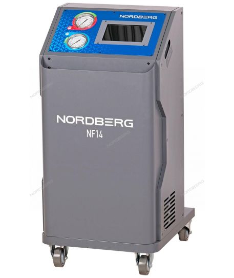 Установка автомат для заправки автомобильных кондиционеров Nordberg NF14 хладагентом R-134a