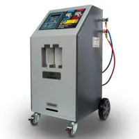 Установка для заправки автомобильных кондиционеров GrunBaum AC3000N, R134a, с дисплеем
