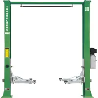 Двухстоечный подъемник Trommelberg ECO1140A.220 4т, электрогидравлический, 220В, с верхней синхронизацией, 102-2010 мм